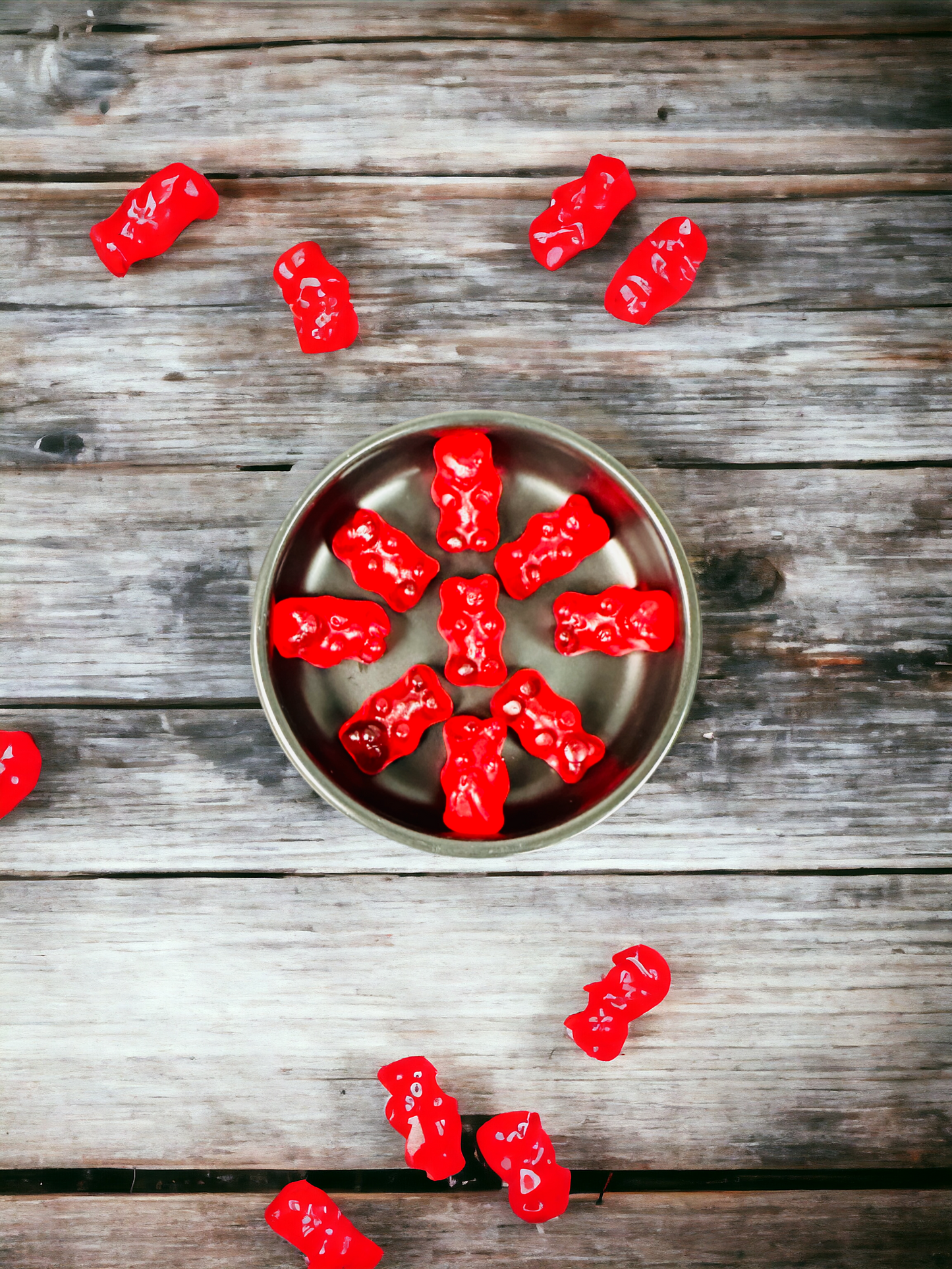 Peeya’s Wild Cherry Gummy Bears- Pack of 6
